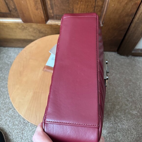 NWT Chiara Ferretti Ruby Leather Shoulder/Crossbody Bag - Picture 9 of 14